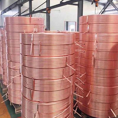 99.90% Cu ASTM B75 Koper Nickel Sch XS naadloze hydraulische geleiding staalpijp 3/8&quot; 1/2&quot; naadloze vloeistofpijp Koperbuis