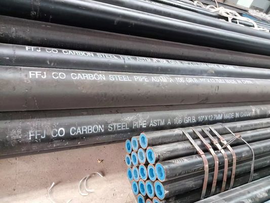 Warmgewalste naadloze stalen koolstofstaalbuizen sch 80 Pipe tips Ronde API 5l ASTM A53 A106 ijzeren stalen buizen voor bouwconstructies