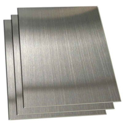 Gepoetste haarlijn Textured Finish 304 SS Plate met de gewenste dikte van de klant en ASTM AISI GB JIS DIN BS Standard