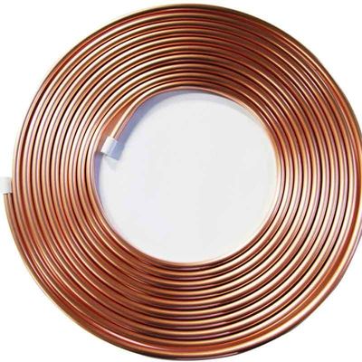 Niet-gelegeerde 3/8&quot; 1/2&quot; B75 koper-nikkel naadloze hydraulische geleidende staalpijp voor het transport van vloeistoffen in kopermateriaal