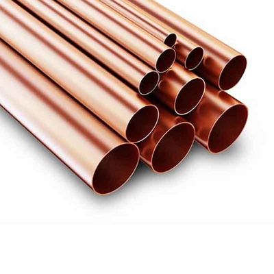 Naadloze koperpijp 0,1 mm 50 mm Dikte 10 voet lengte voor koperen lassen- Phos koperen brazen legering Cu Min 99,9%