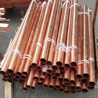 Naadloze koperpijp 0,1 mm 50 mm Dikte 10 voet lengte voor koperen lassen- Phos koperen brazen legering Cu Min 99,9%