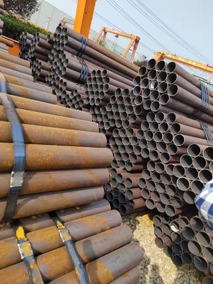 Carbon SMLS Ronde zwarte naadloze koolstofstaalpijp EN 10208 S235.RH voor facturatie op basis van feitelijk gewicht en dikte 0,1 mm-20 mm