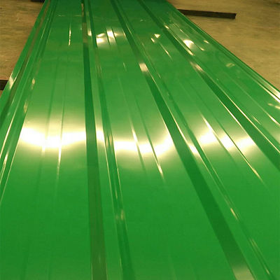 Z30-Z40 Coating Full Hard PPGI Corrugated Galvanized Iron Zinc Metal Roof Sheet Panels voor staalbouwmaterialen