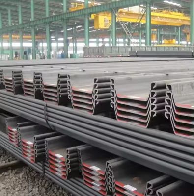 Warmgewalste koudgewalste Z-type koolstofstaalplaat muurstapel type 4 en maak metalen onderdelen voor originele
