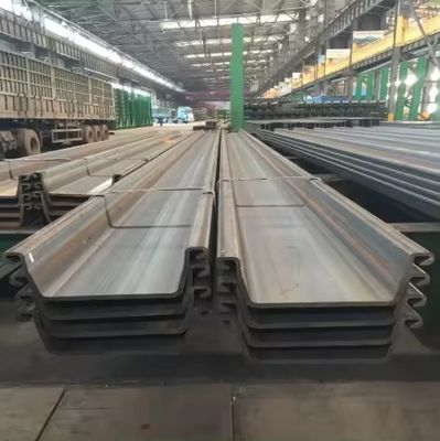 Warmgewalste koudgewalste Z-type koolstofstaalplaat muurstapel type 4 en maak metalen onderdelen voor originele