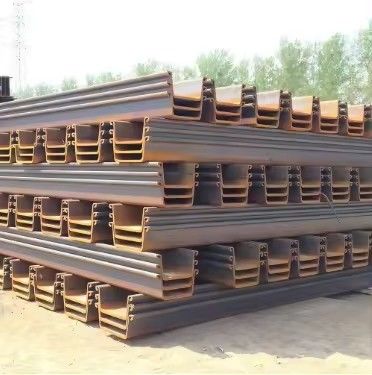 Warmgewalste koudgewalste Z-type koolstofstaalplaat muurstapel type 4 en maak metalen onderdelen voor originele