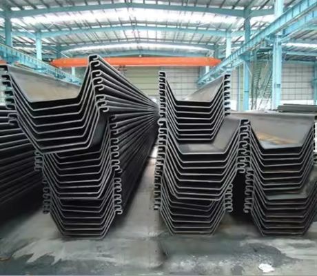 Waterhoudende muur roestvrij koolstofstaal plaat stapel 12m type 3 voor het maken van metalen onderdelen binnen 400-750mm breedte
