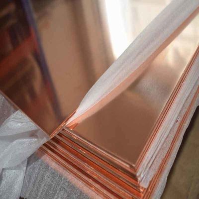 14% Verlenging Op maat gemaakte 0,3 mm 3 mm 5 mm 20 mm Dikte 1000*2000 mm Cooper Plate Package voor milieubescherming