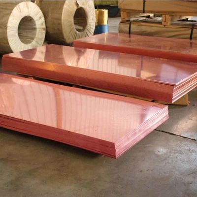 14% Verlenging Op maat gemaakte 0,3 mm 3 mm 5 mm 20 mm Dikte 1000*2000 mm Cooper Plate Package voor milieubescherming