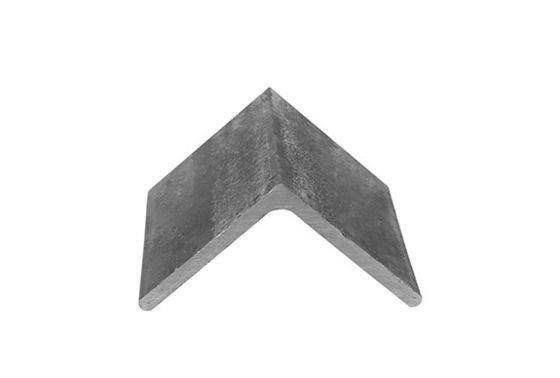 75x75x8mm 90 graden ASTM A36 A53 Q235 Q345 koolstof gelijkhoek staalstaaf voor structurele ondersteuning en stabiliteit in machines