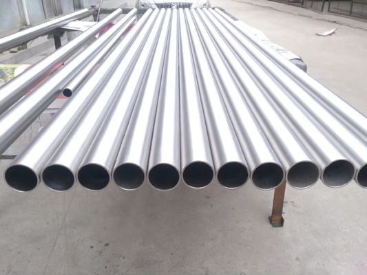 Duurzaam materiaal Industriële ronde vorm Gr5 Titanium Uitlaat naadloos hydraulisch buispijp voor gas warmtebehandeling apparatuur