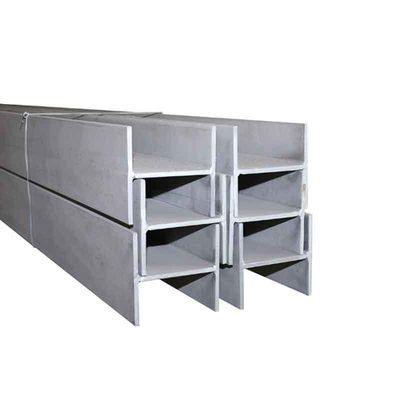 H-vormige structuren van staal Q235/Q345/ST37-2/ST52/Q420/Q460/S235JR/S275JR/S355JR Aluminium H-balk voor gebouwconstructie