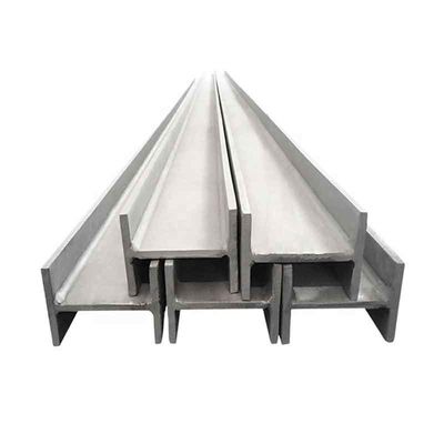 H-vormige structuren van staal Q235/Q345/ST37-2/ST52/Q420/Q460/S235JR/S275JR/S355JR Aluminium H-balk voor gebouwconstructie