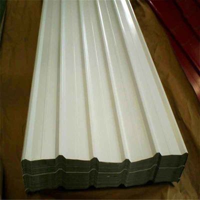 1000-1220 mm Breedte snijservice 3mx1mx0.4mm Kleurbedekte gegolfde ijzeren plaat voor de bouw rechtstreeks