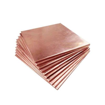 1 mm, 5 mm, 10 mm dik koperplaat C17200 C17500 C5191 met buigbewerking
