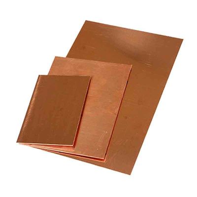 1 mm, 5 mm, 10 mm dik koperplaat C17200 C17500 C5191 met buigbewerking