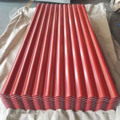 Gecoat met kleur Gecoat met PPGI gegolfde zink dakplaat voor Zhongyu geïmprimeerde voorgeverfde gegalvaniseerde stalen spoel