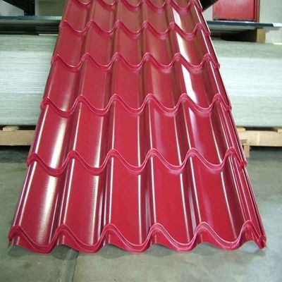 Klasse Kleur golfplaat Koudgewalst 0,12-6 mm Techniek Warmgewalst ppgi golfplaat 30-275 g/m2