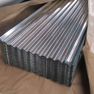 Passivatiebehandeling Zink bekleed plaat dakbedekking Constructie dak gegalvaniseerd gegolfd stalen plaat
