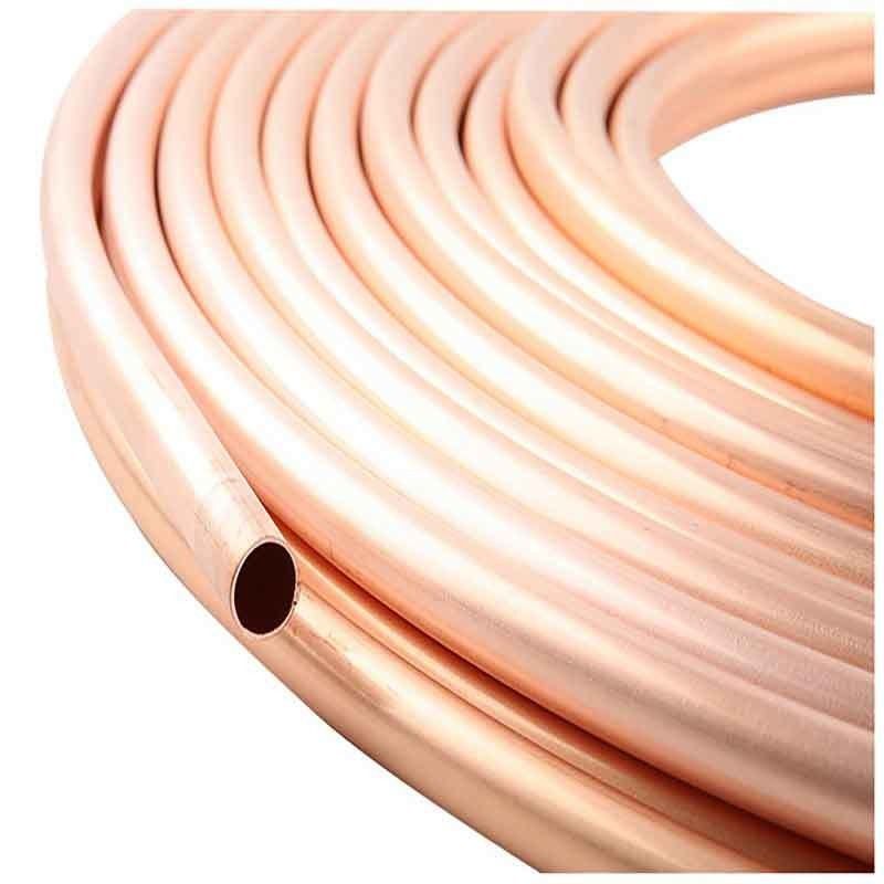 Airconditioning koper ronde buizenbuis 8 met snijverwerkingsservice en 3 mm 360 mm buitendiameter