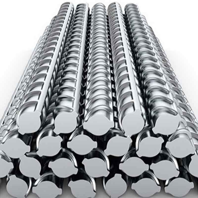 HRB500 Carbon Structural Steel Warm Rolling 6mm 8mm 10mm Vervormd ijzeren staafbalken voor bouwmaterialen