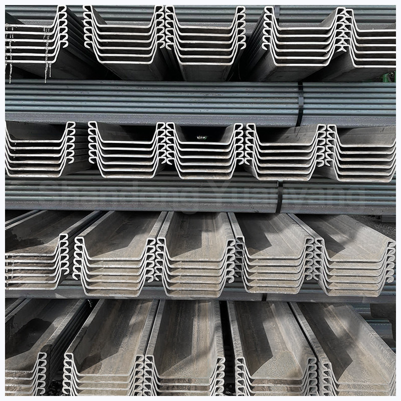 ASTM-standaard warmgewalst koudgewalst Larssen interlocking 9M 12M 15M 18M Z staalplaat stapelen voor uw klant vereisten