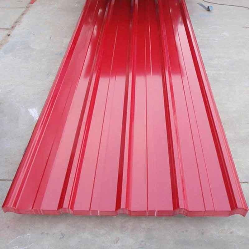 Meerdere tegels type gegolfde plaat Gauge 26 Zinkcoating Aluminium 60g Stalen plaat voor Ppgl spoelen koudgewalst
