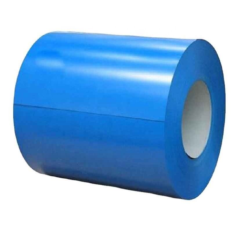 ASTM JIS 201 202 304L 316L 914L 2507 Blauw staal IJzer en staal Ral 5016 Kleurbedekte voorgeverfde PPGI Galvalume staal spoelen