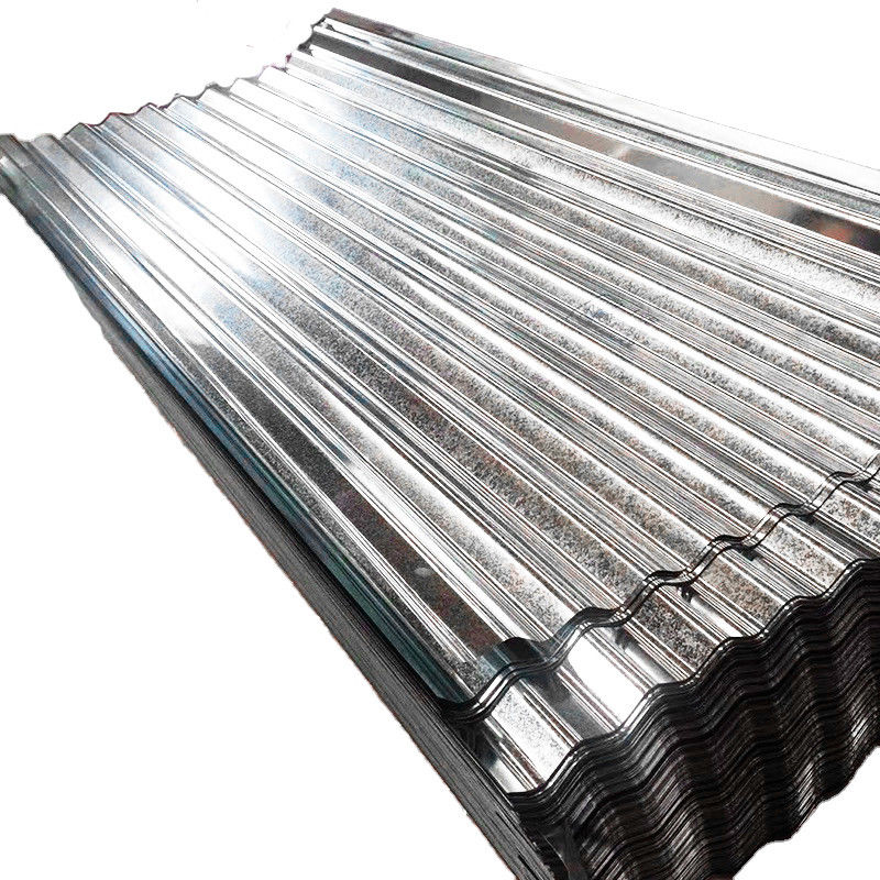sterkte Staalplaat Zink gegalvaniseerd DX51D DX52D 20 maat golfmatig metaaldakplaat voor Custom golfmatig dakplaat