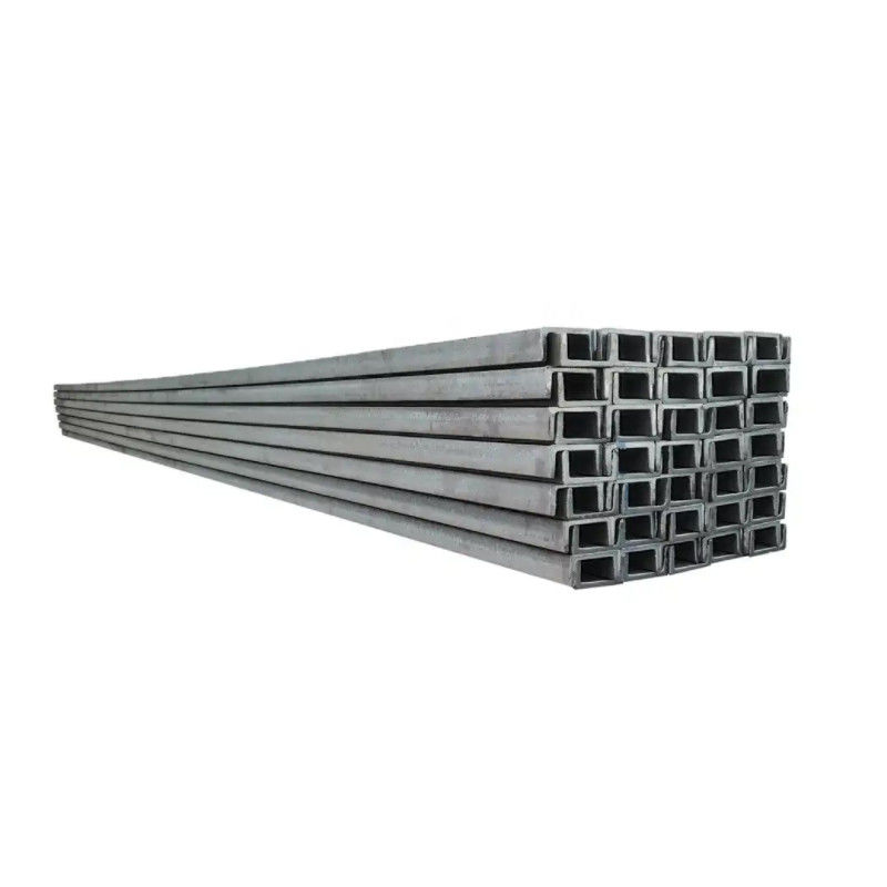 1-12 m lengte bouwmaterialen koudgewalst dun gegalvaniseerd plaat staal dubbele U-kanaal ijzer grootte voor de bouw
