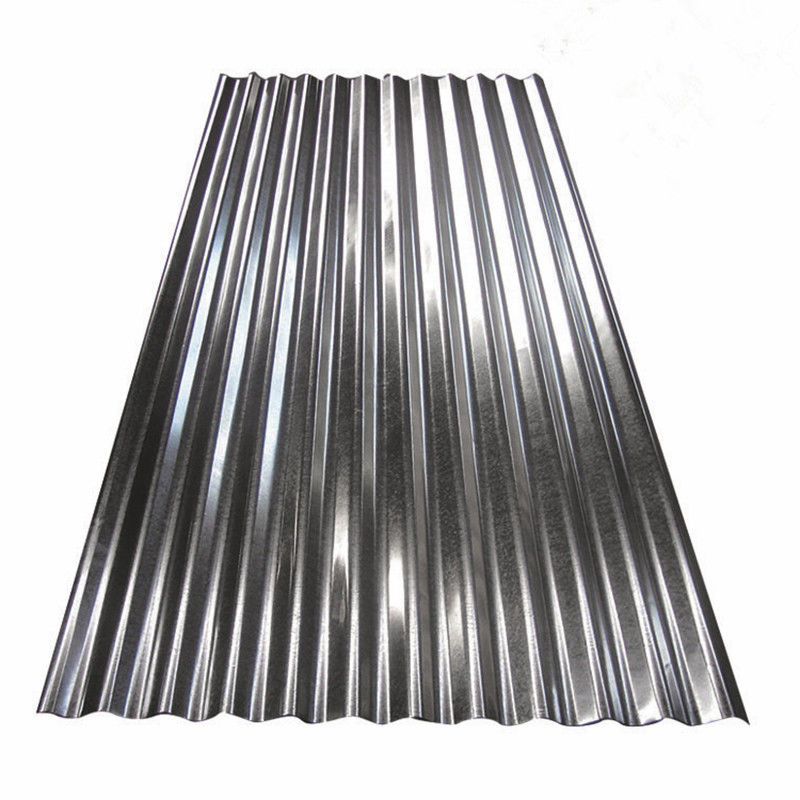 Zinkgecoate dakplaat voor gebouwverwerkende dienst Punching Galvaniseerd Gekrompen Staal Dakplaat Q195/Q235/Q235b