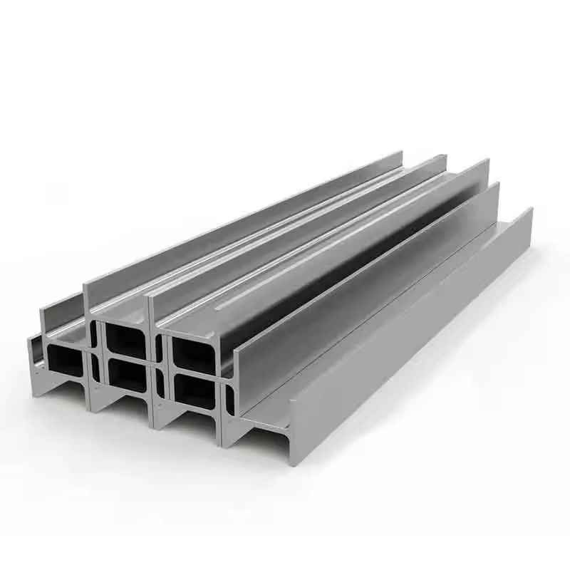 Q235/Q345/SS400/ST37-2/ST52/Q420/Q460 I-balken van staal voor aanhangwagens 77*75 10 meter afmetingen gesneden, gebogen, gelast