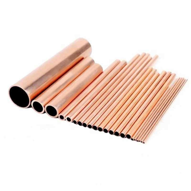 Naadloze koperpijp 0,1 mm 50 mm Dikte 10 voet lengte voor koperen lassen- Phos koperen brazen legering Cu Min 99,9%