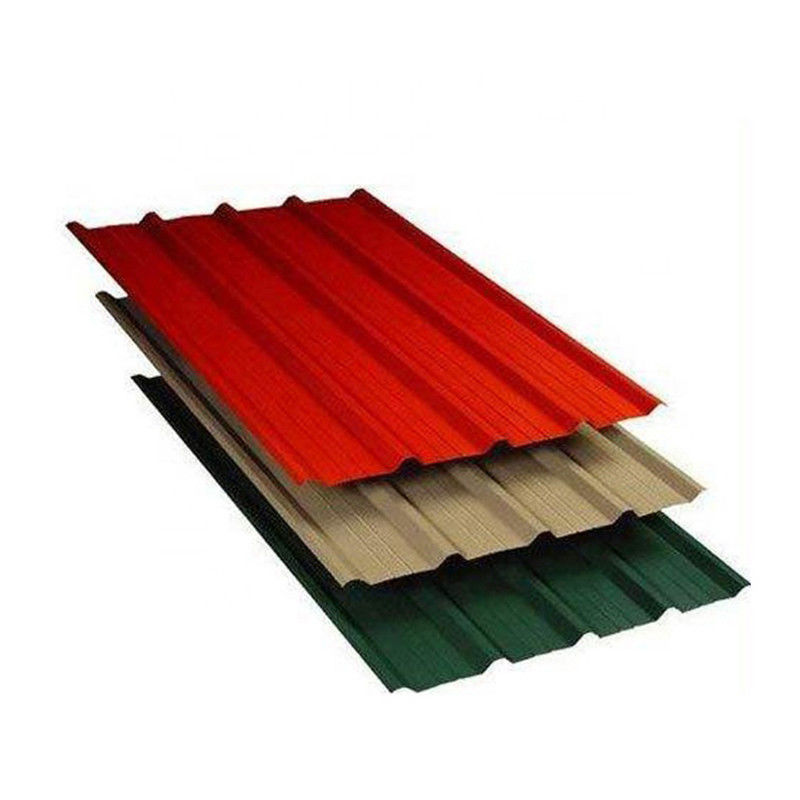 Techniek Koudgewalst Warmgewalst GI-dakplaat 1000*1250 0,3 mm gegalvaniseerd gekleurd gegolfd plaat voor bouwen