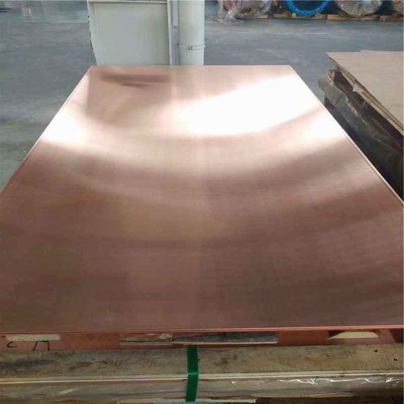 1 mm, 5 mm, 10 mm dik koperplaat C17200 C17500 C5191 met buigbewerking